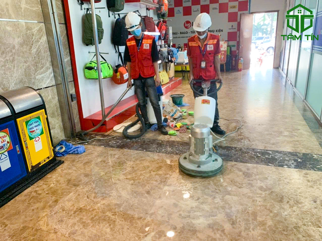 Đánh Bóng Sàn Đá