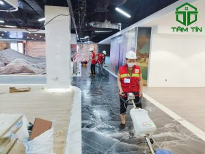 Vệ sinh sau xây dựng