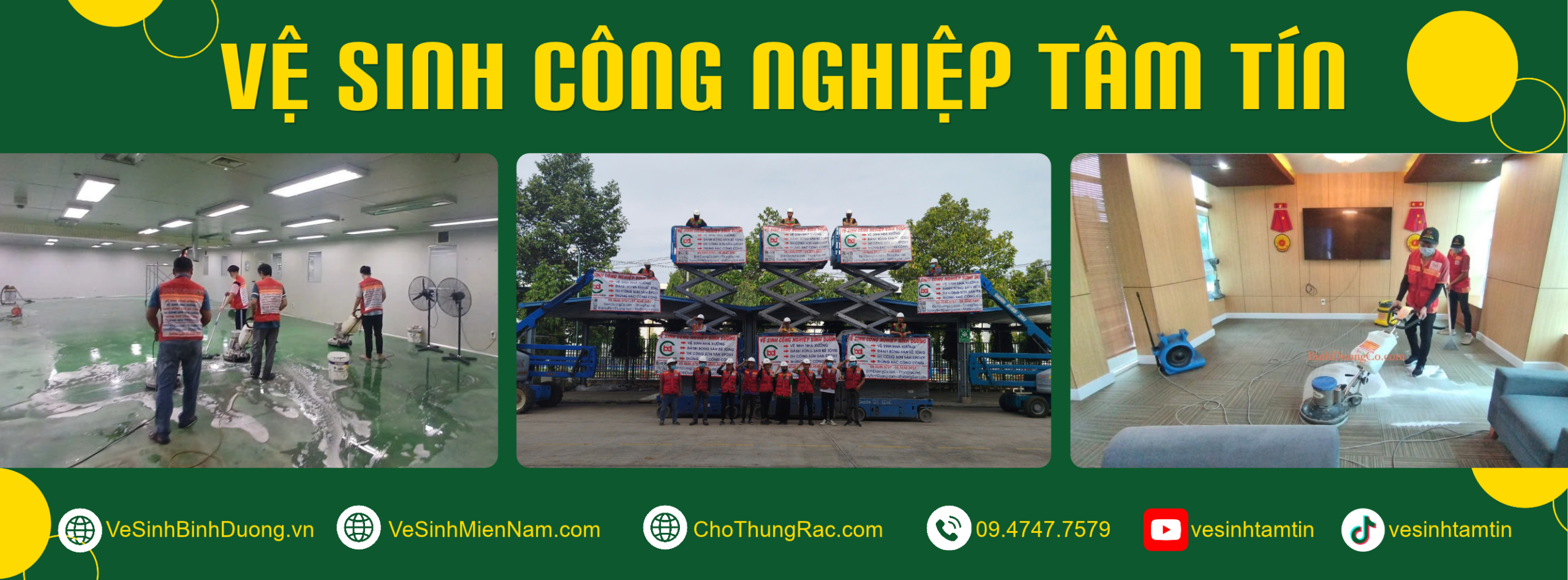 vệ sinh công nghiệp Bình Dương